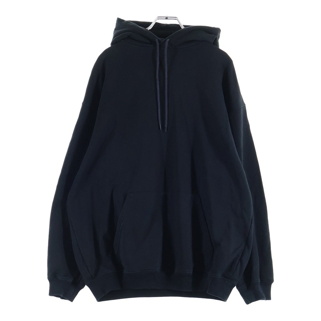 BALENCIAGA(バレンシアガ) バック ロゴ パーカー フーディ コットン ブラック