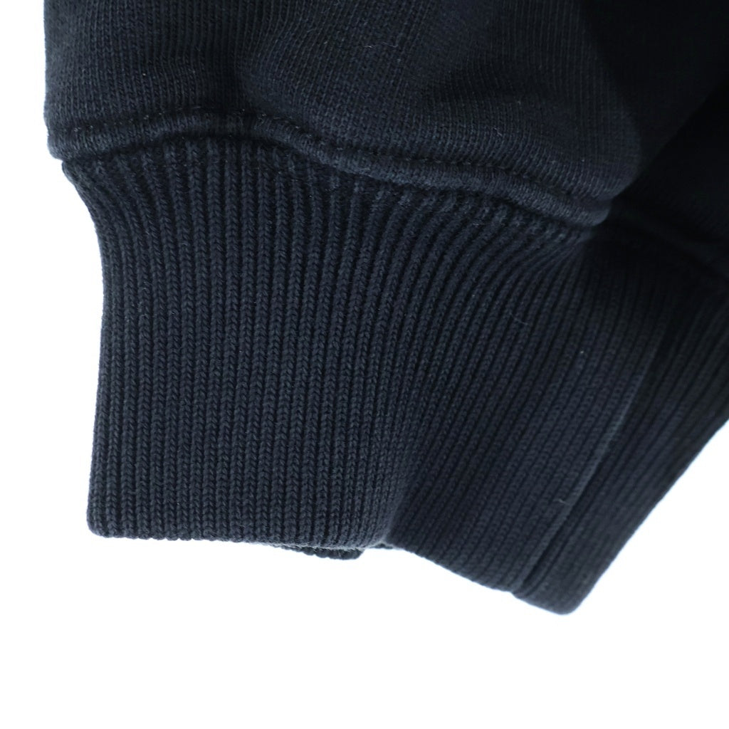 BALENCIAGA(バレンシアガ) バック ロゴ パーカー フーディ コットン ブラック