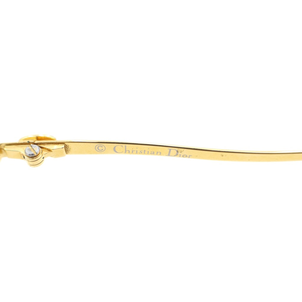 Christian Dior(クリスチャンディオール) クリアメガネ アイウェア ゴールドフレーム クリアレンズ 2328 レディース