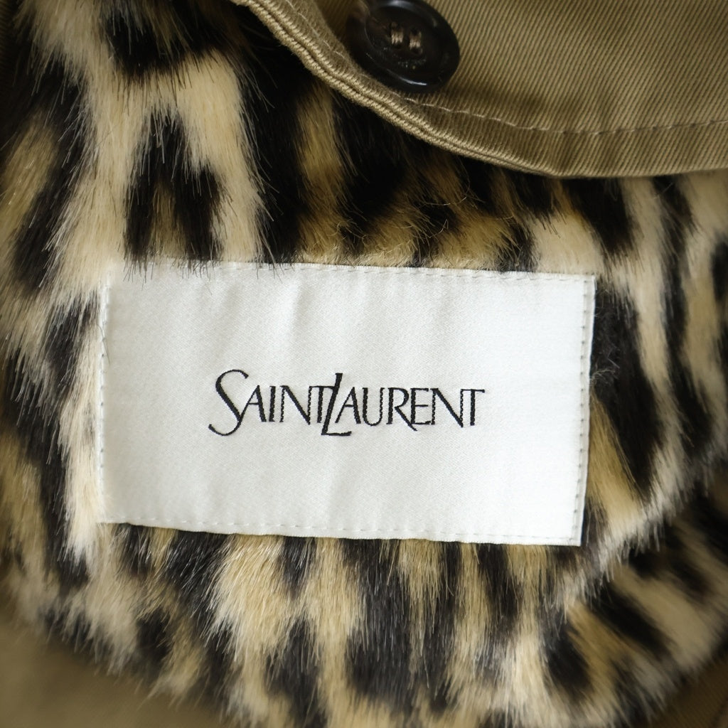 SAINT LAURENT PARIS(サンローランパリ) マッキントッシュ ロングステンカラーコート ベージュ 798848 Y7I14 2613