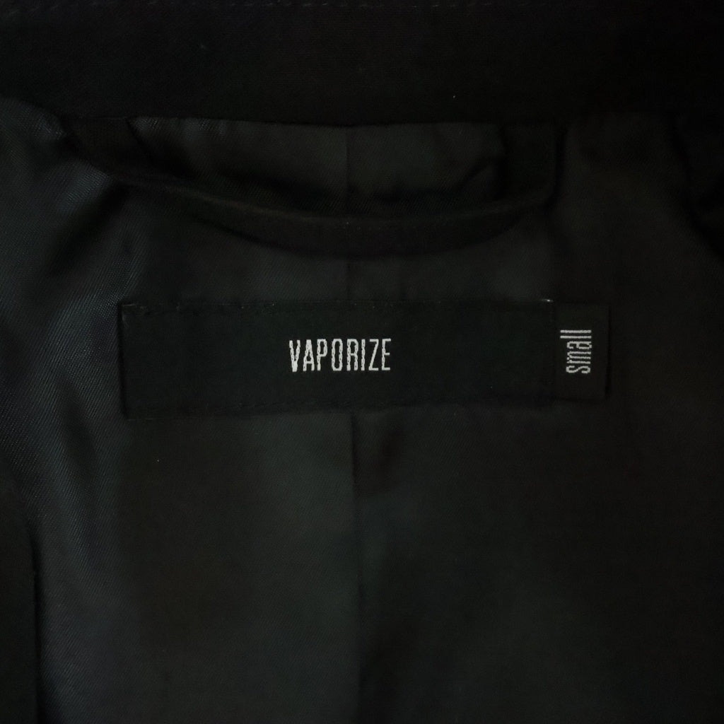 VAPORIZE(ヴァイパライズ) セットアップ スーツ ダブルジャケット パンツ ポリエステル ブラック 11-16-1379-925