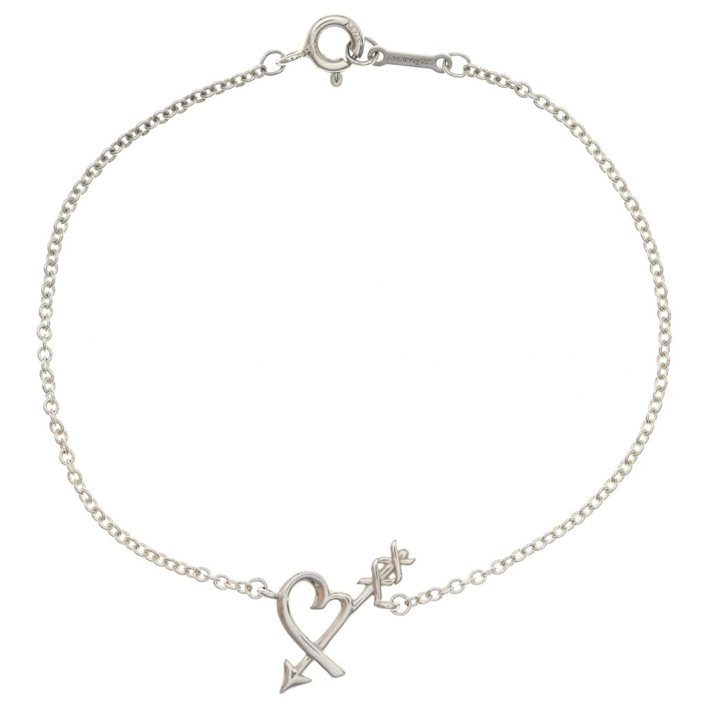 TIFFANY & Co.(ティファニー) ピカソ ハート&ナロー ブレスレット SV925 レディース