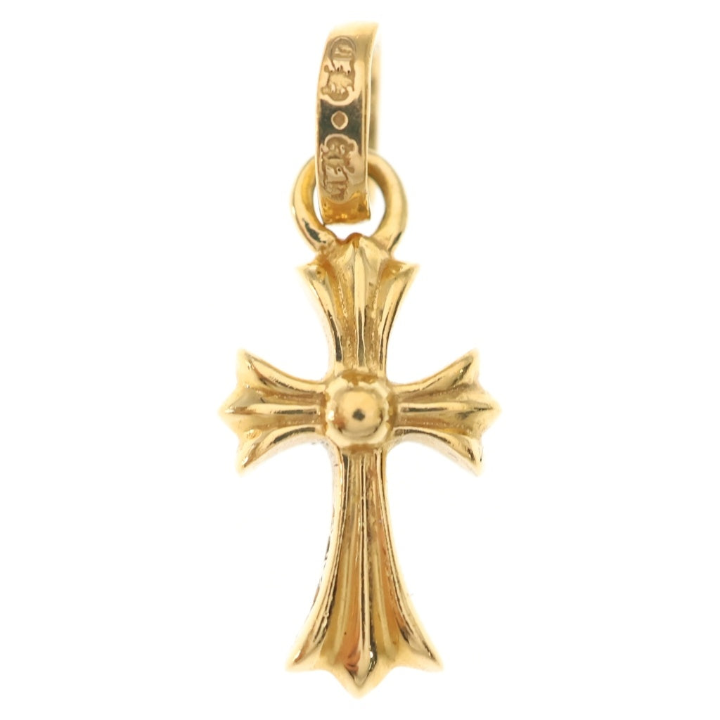 CHROME HEARTS(クロムハーツ) 22K CRS BBYFAT DMND ベイビーファット PAVEダイヤ チャーム ネックレストップ ゴールド BCA035