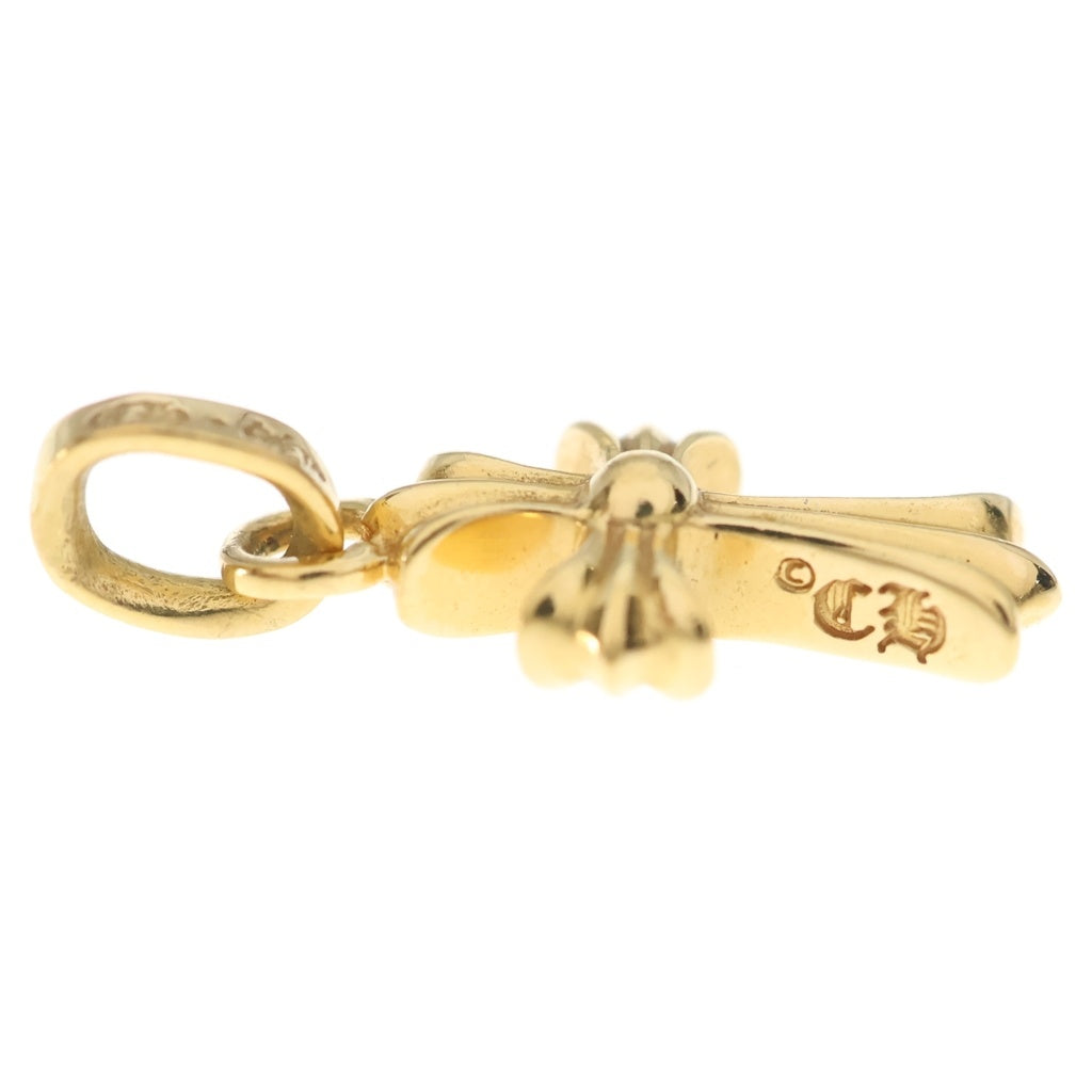 CHROME HEARTS(クロムハーツ) 22K CRS BBYFAT DMND ベイビーファット PAVEダイヤ チャーム ネックレストップ ゴールド BCA035