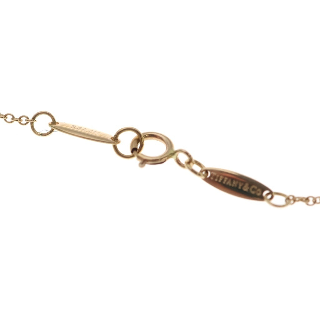 TIFFANY & Co.(ティファニー) オープンハート ネックレス ペンダント チェーン ピンクゴールド 750PG レディース