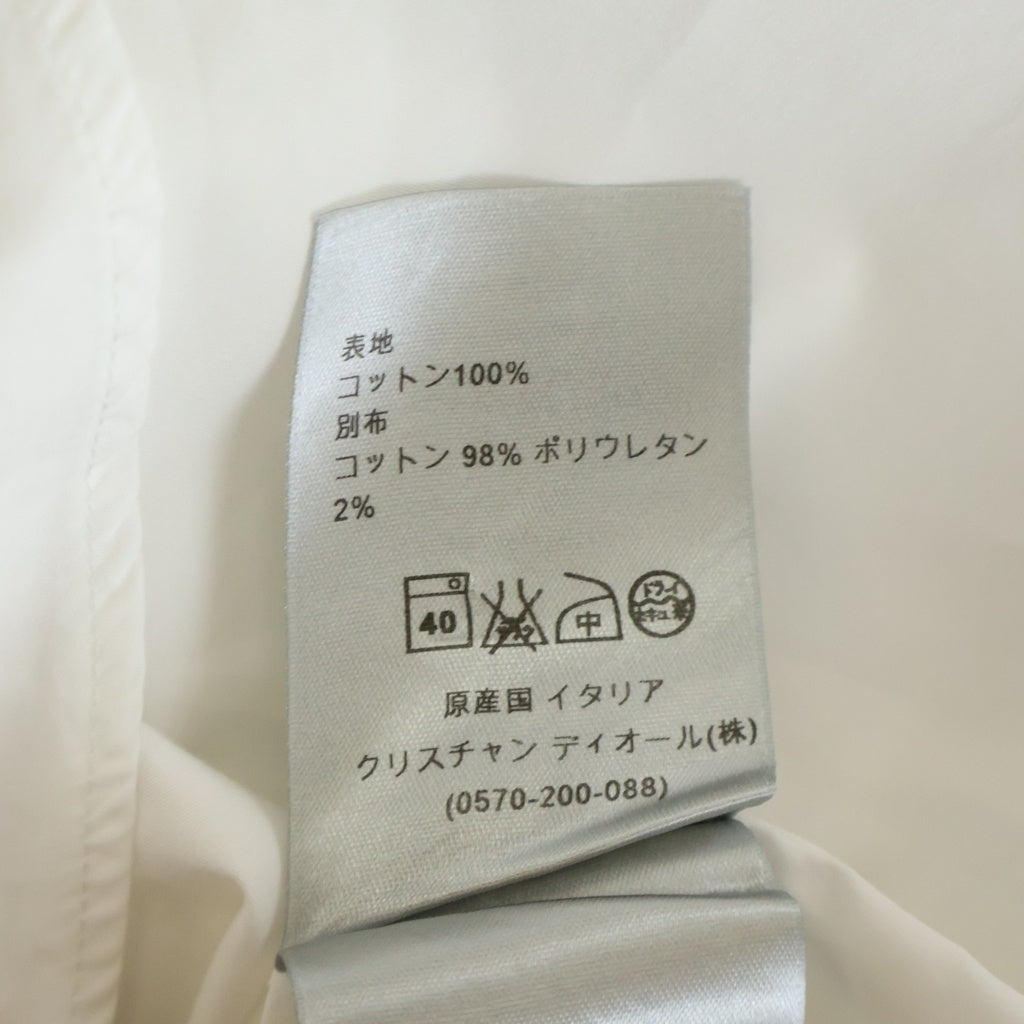 DIOR(ディオール) タキシード シャツ 長袖 コットン ホワイト