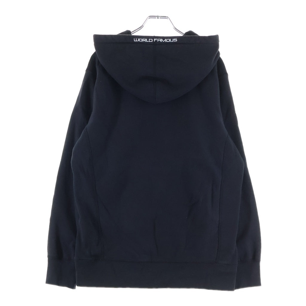 SUPREME(シュプリーム) 17SS Sequin Logo Hooded Sweatshirt スパンコールロゴプルオーバーパーカー ブラック フーディ