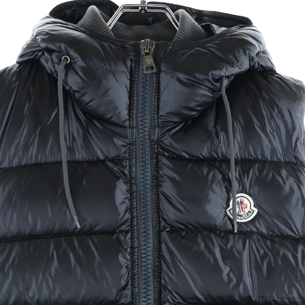 MONCLER(モンクレール) BARTHOLOME バルトロメ ダウンベスト ジップアップ Wジップ ブラック 120914336005 53029
