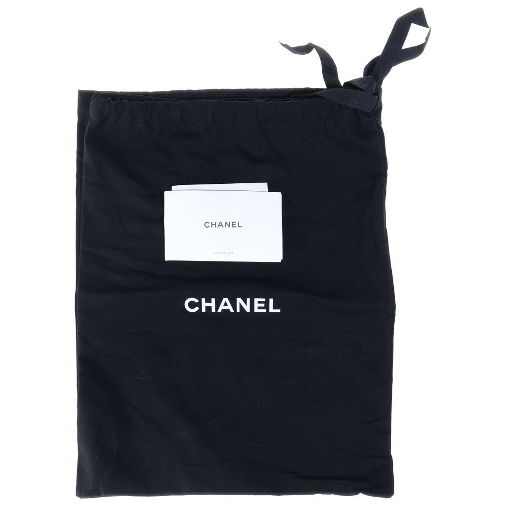 CHANEL(シャネル) ココマーク チェルシー サイドゴア厚底レザーブーツ ブラック G46706 レディース