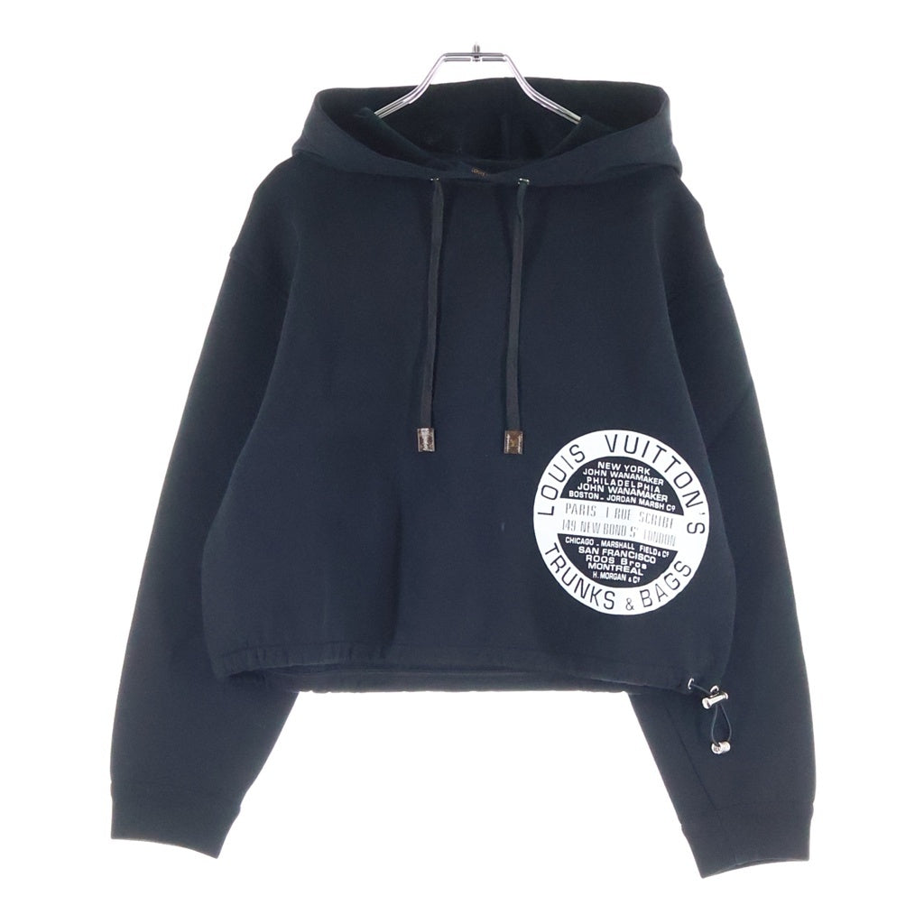 LOUIS VUITTON(ルイヴィトン) パーカー フーディ コットン ブラック RW191W FED FGST05 レディース