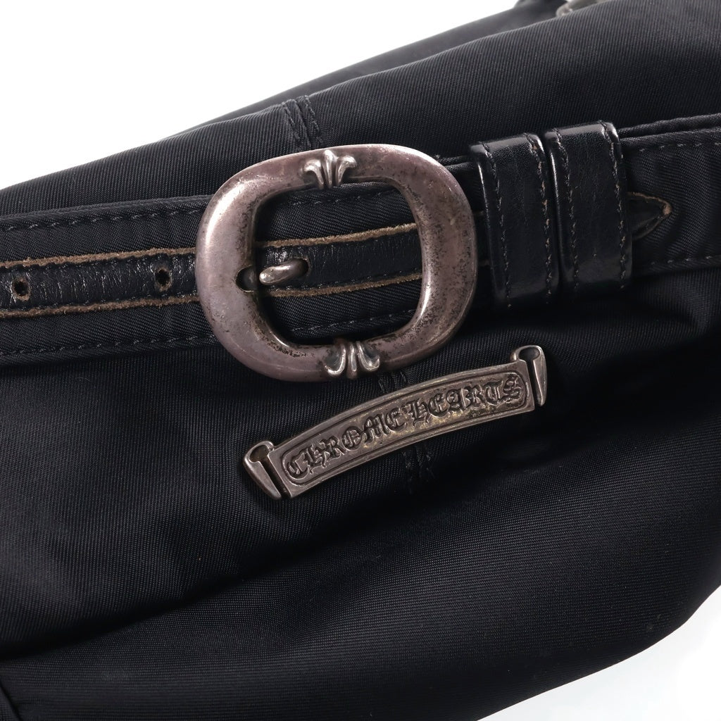 CHROME HEARTS(クロムハーツ) SNAT PACK スナットパック ダガージップ ガンスリンガーベルト レザーウエストバッグ ブラック