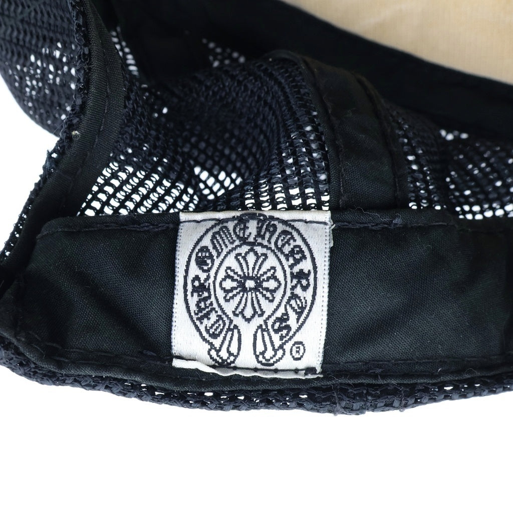CHROME HEARTS(クロムハーツ) TRUCKER CAP FUCK CHパッチ メッシュ トラッカーキャップ 帽子 ブラック