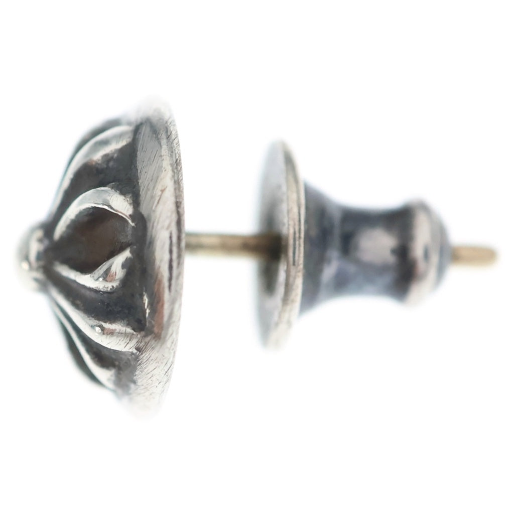 CHROME HEARTS(クロムハーツ) STUD CRSBLL クロスボールスタッドピアス シルバー BCA110