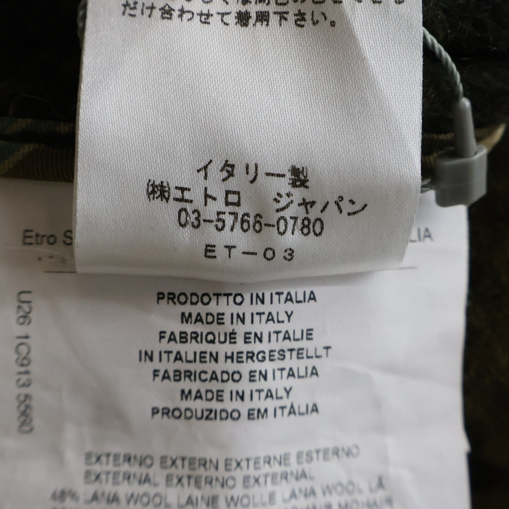 ETRO(エトロ) ロングコート アウター カーキ