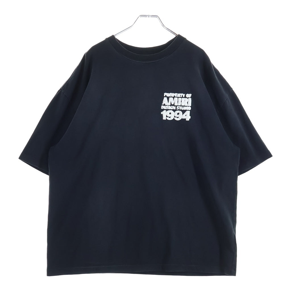 AMIRI(アミリ) 26AW Property Of Amiri 1994 Skate Tシャツ カットソー コットン ブラック AMTOJR1160