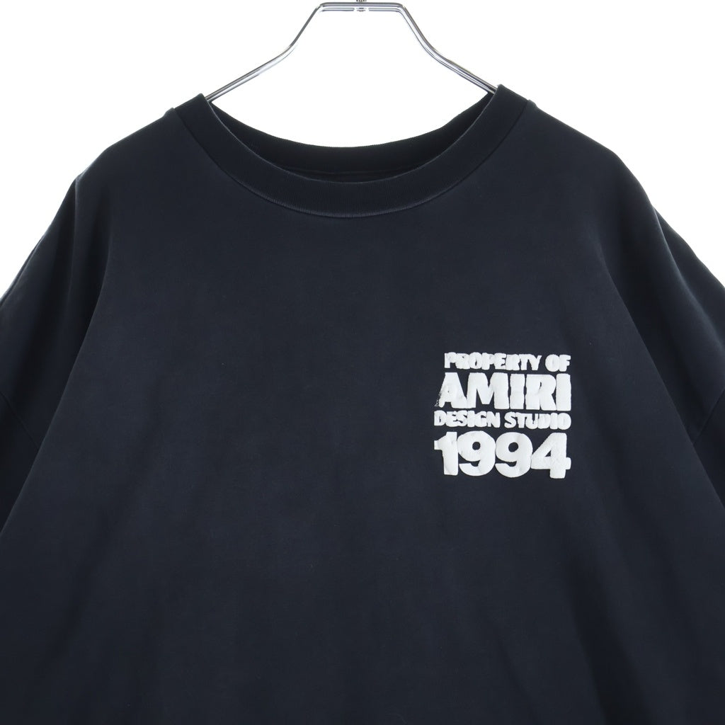 AMIRI(アミリ) 26AW Property Of Amiri 1994 Skate Tシャツ カットソー コットン ブラック AMTOJR1160
