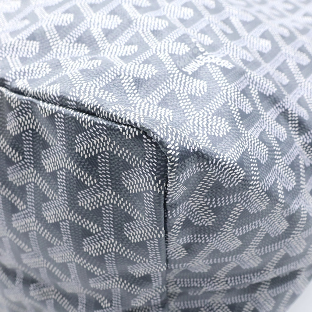 GOYARD(ゴヤール) サンルイGM トートバッグ ショルダートート PVCレザー グレー レディース