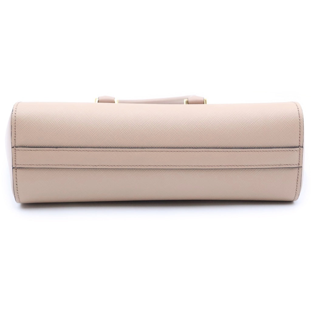 PRADA(プラダ) 2WAYショルダー ハンドバッグ サフィアーノ レザー ピンクベージュ 1BA113 レディース