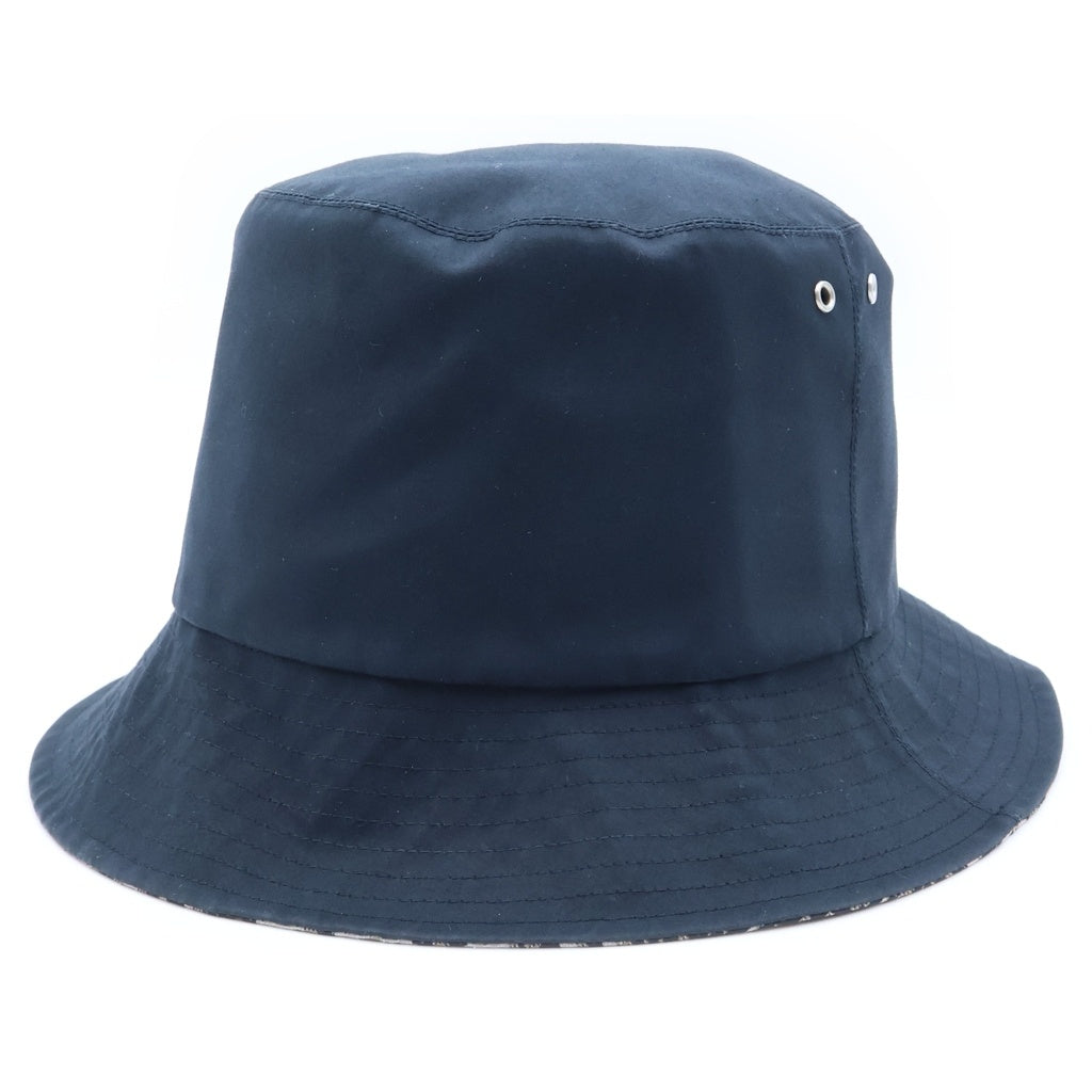 Christian Dior(クリスチャンディオール) ボブハット バケットハット 帽子 オブリーク ネイビー/アイボリー 95TDD923A130 レディース