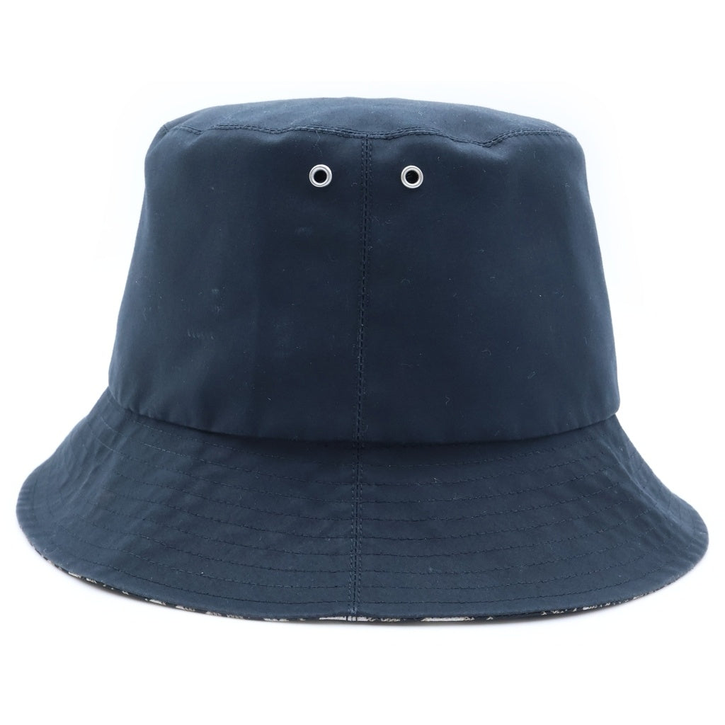 Christian Dior(クリスチャンディオール) ボブハット バケットハット 帽子 オブリーク ネイビー/アイボリー 95TDD923A130 レディース