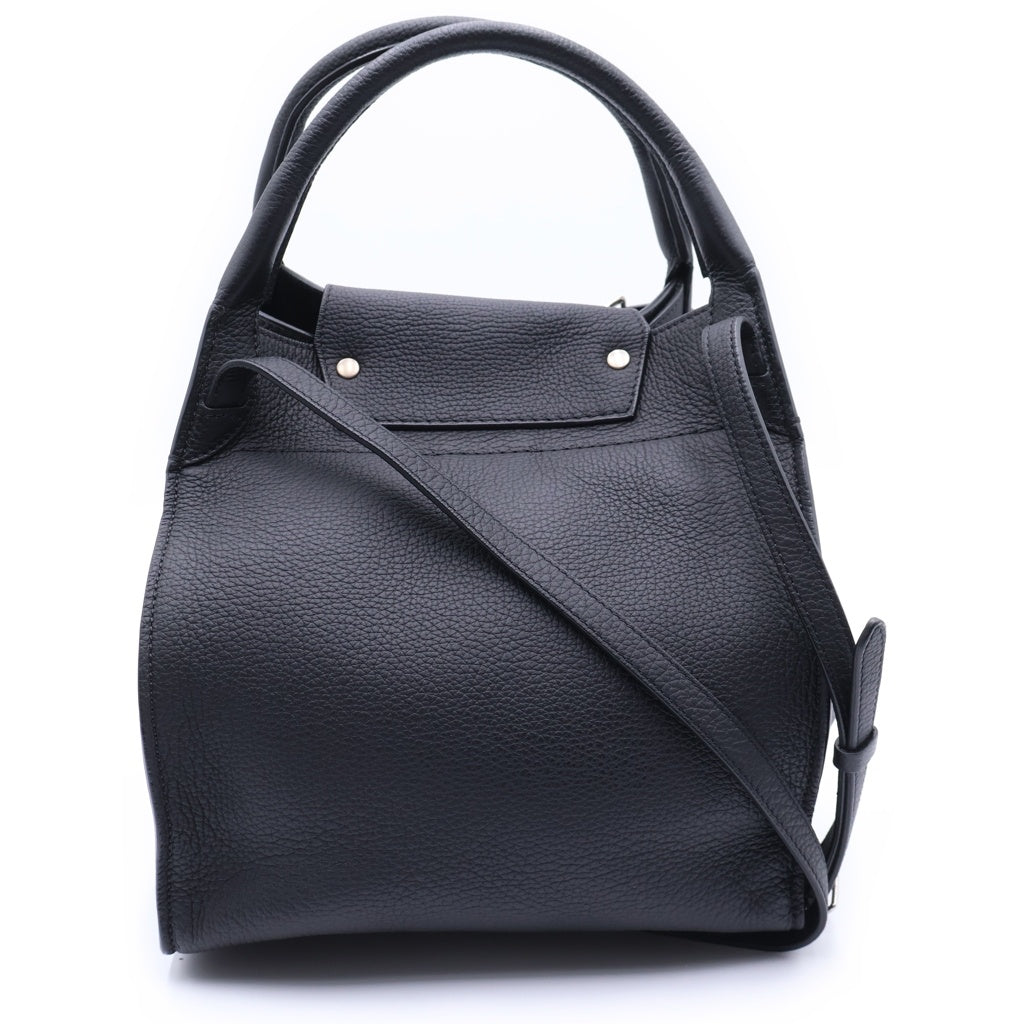 CELINE(セリーヌ) ビッグバッグスモール 2way ショルダーバッグ ブラック レザー