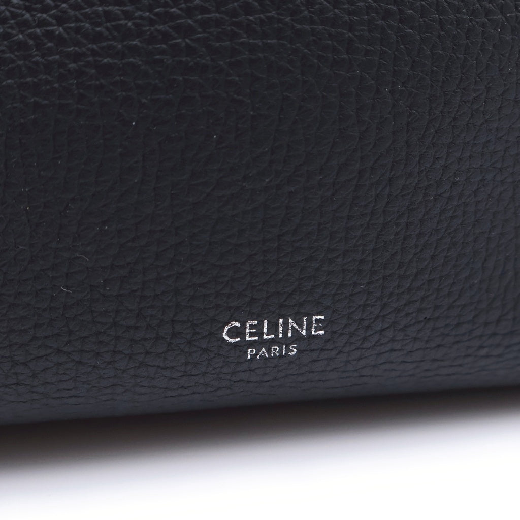 CELINE(セリーヌ) ビッグバッグスモール 2way ショルダーバッグ ブラック レザー