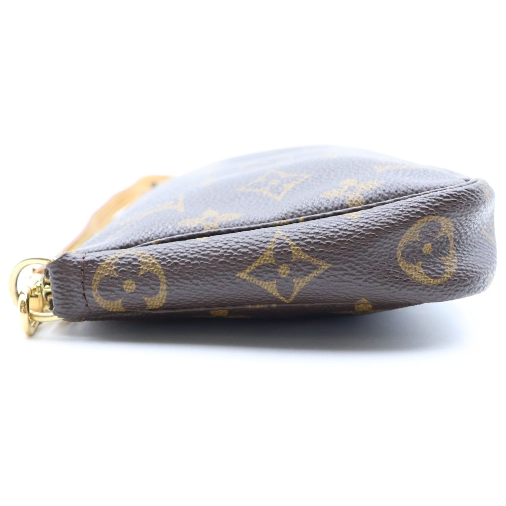 LOUIS VUITTON(ルイヴィトン) モノグラム ポシェット アクセソワール ポーチ PVC/レザー ブラウン M51980