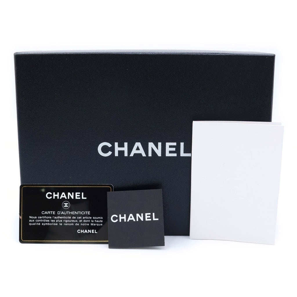 CHANEL(シャネル) マトラッセ チェーンウォレット ショルダーバッグ ブラック パテントレザー 18番台 A33814 シルバー金具 レディース