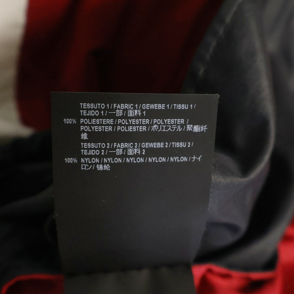 BALENCIAGA(バレンシアガ) TRACKSUIT POPLIN SHIRT JACKET ジャケット ナイロン レッド×ブラック×ホワイト 508903