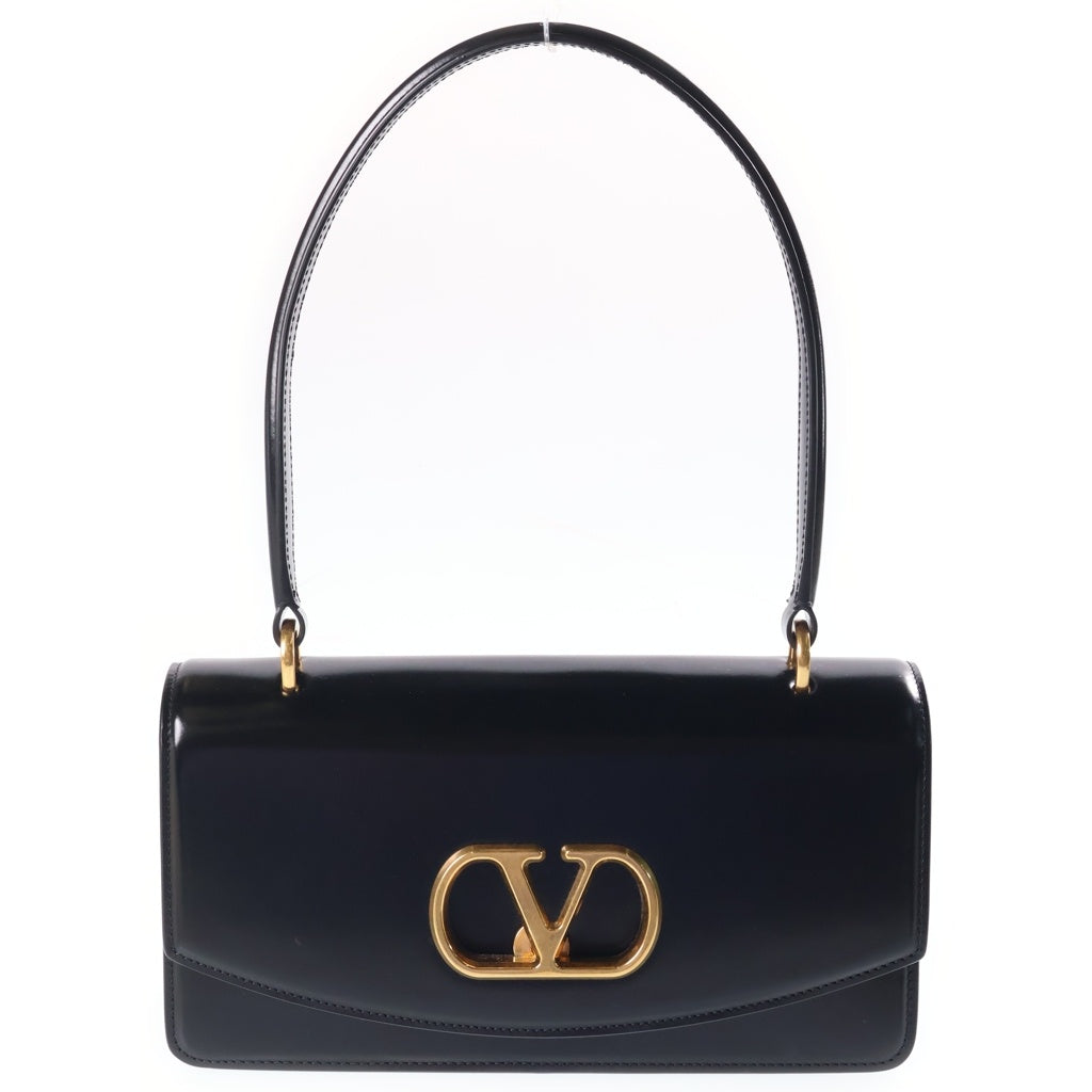 VALENTINO(ヴァレンティノ) Vain ワンショルダーバッグ ブラック カーフスキン WB0R93GCB ゴールド金具 レディース