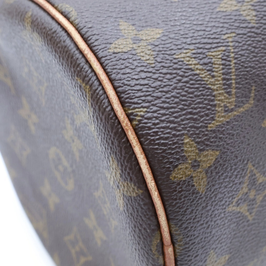 LOUIS VUITTON(ルイヴィトン) モノグラム パピヨン30 ハンドバッグ ブラウン レザー×PVC M51365 ゴールド金具 レディース