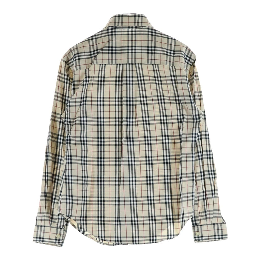 BURBERRY(バーバリー) ノバチェック シャツ ベージュ コットン