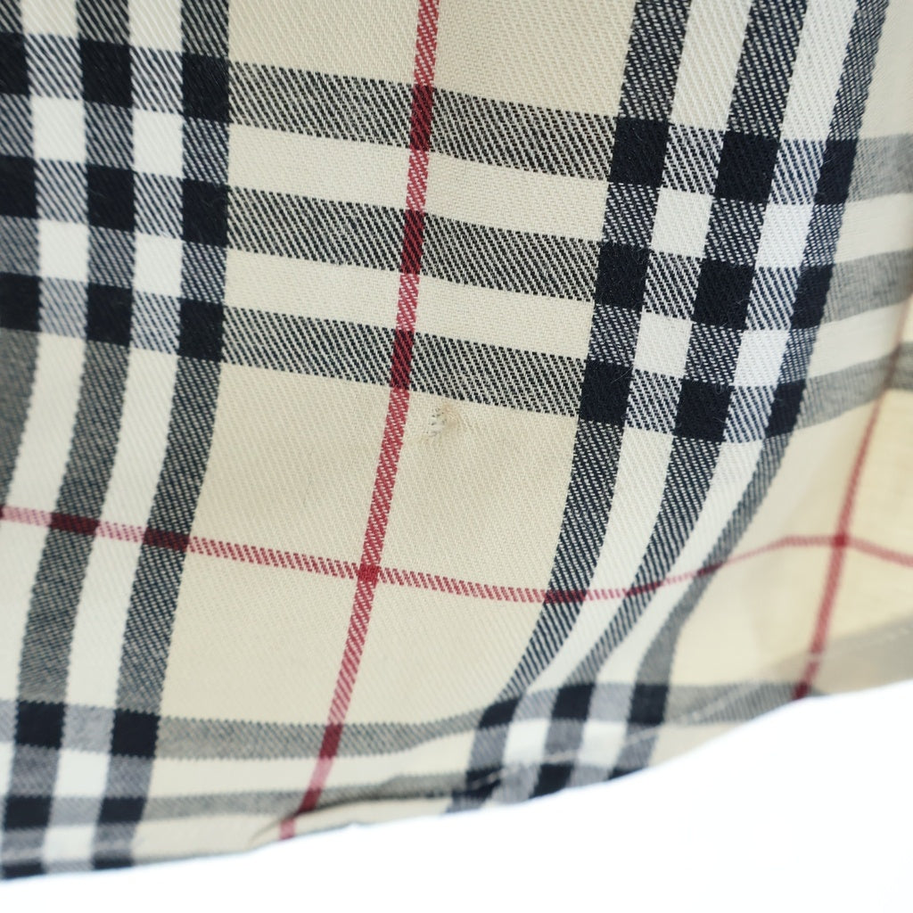 BURBERRY(バーバリー) ノバチェック シャツ ベージュ コットン