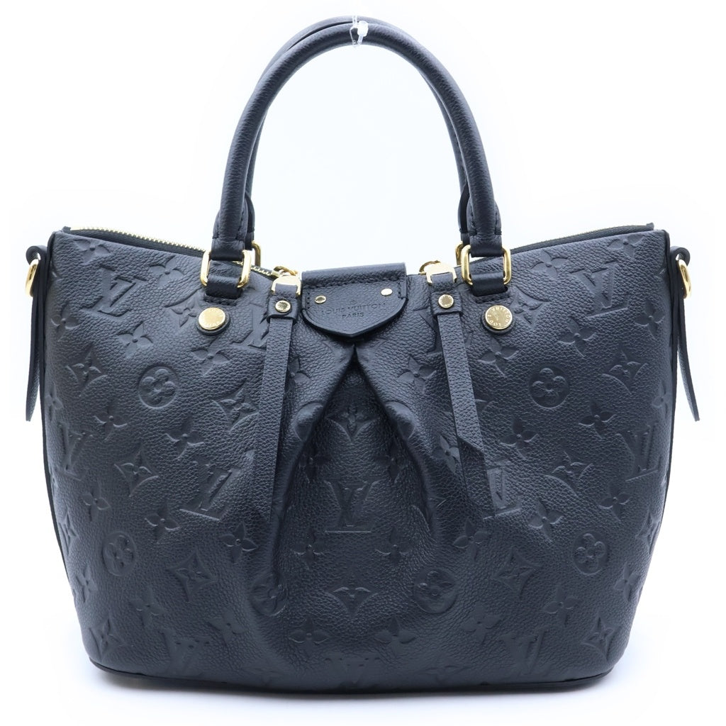 LOUIS VUITTON(ルイヴィトン) モノグラム アンプラント マザリーヌPM 2WAYハンドバッグ ショルダーバッグ ブラック レザー M50639 ゴールド金具 レディース