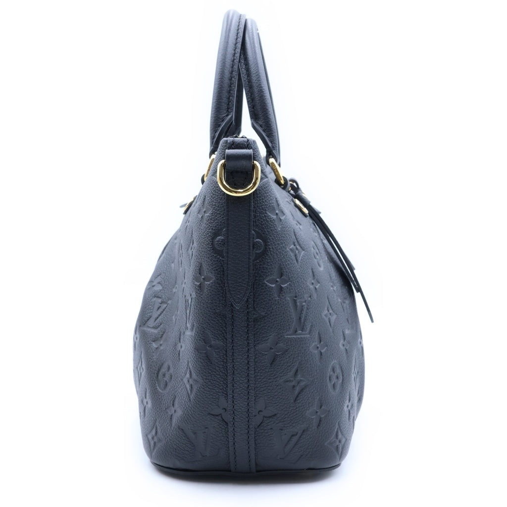 LOUIS VUITTON(ルイヴィトン) モノグラム アンプラント マザリーヌPM 2WAYハンドバッグ ショルダーバッグ ブラック レザー M50639 ゴールド金具 レディース