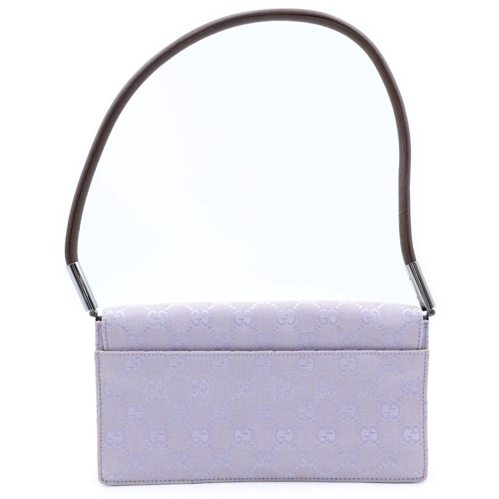 GUCCI(グッチ) ハンドバッグ ショルダーバッグ GGキャンバス パープル レディース