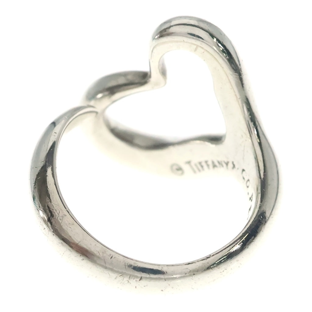 TIFFANY & Co.(ティファニー) オープン ハート リング 指輪 SV925 シルバー レディース