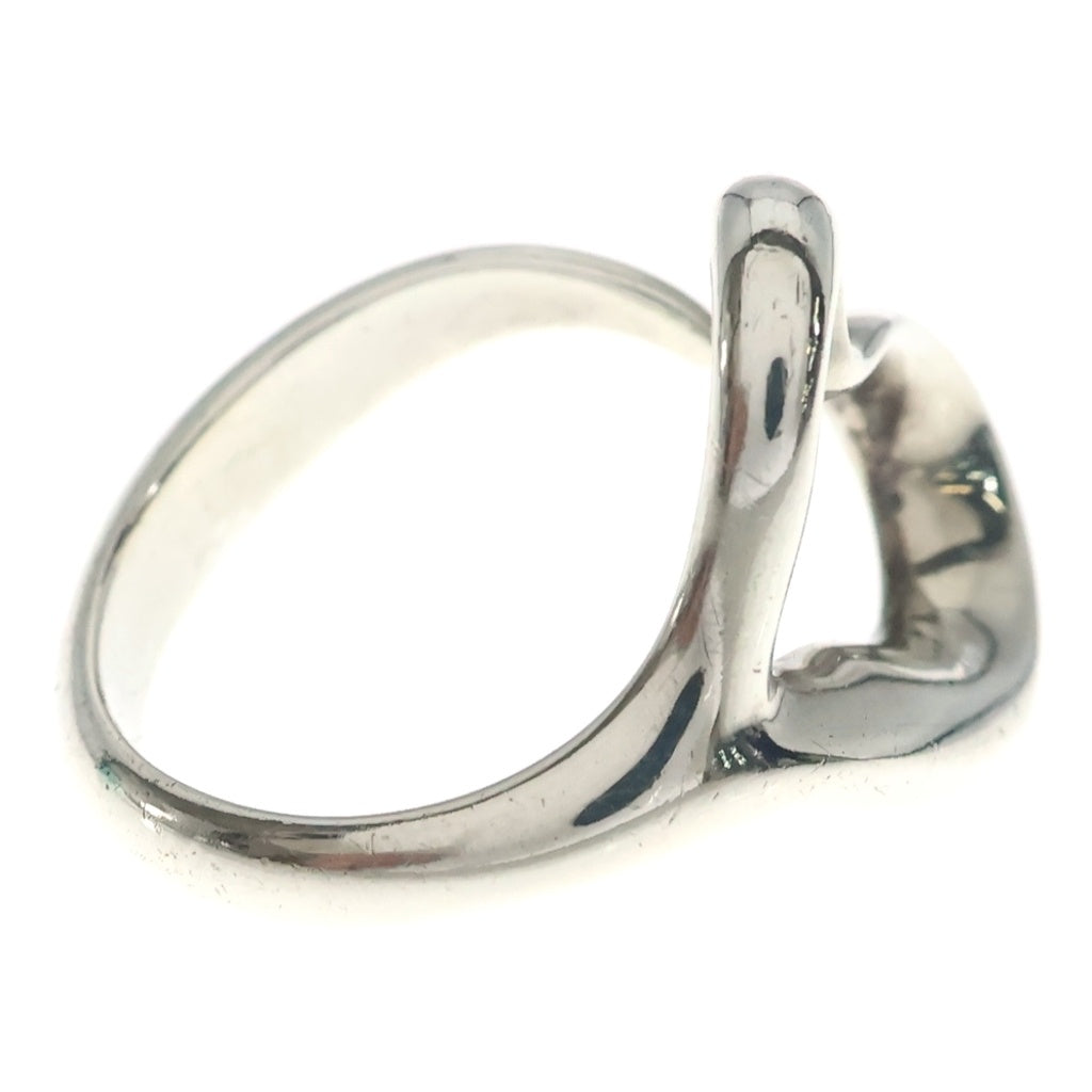 TIFFANY & Co.(ティファニー) オープン ハート リング 指輪 SV925 シルバー レディース