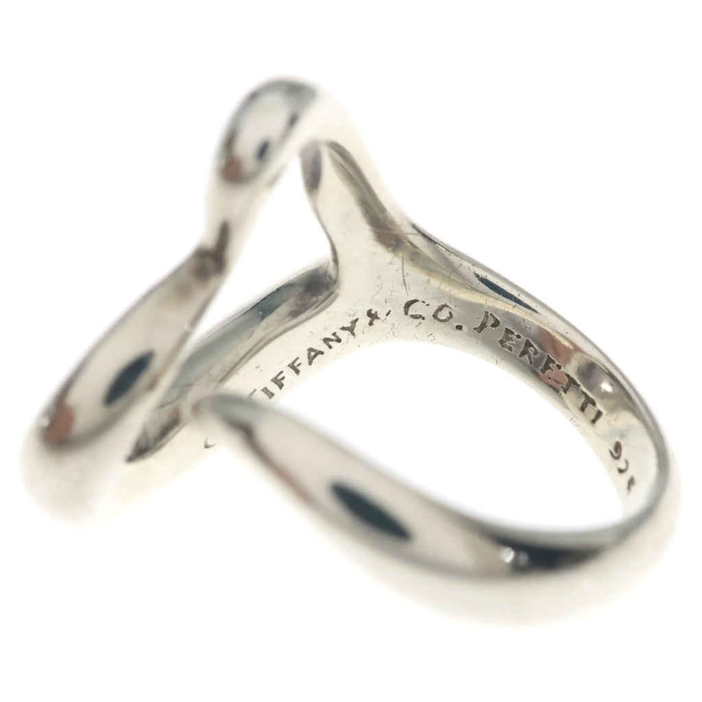 TIFFANY & Co.(ティファニー) オープン ハート リング 指輪 SV925 シルバー レディース