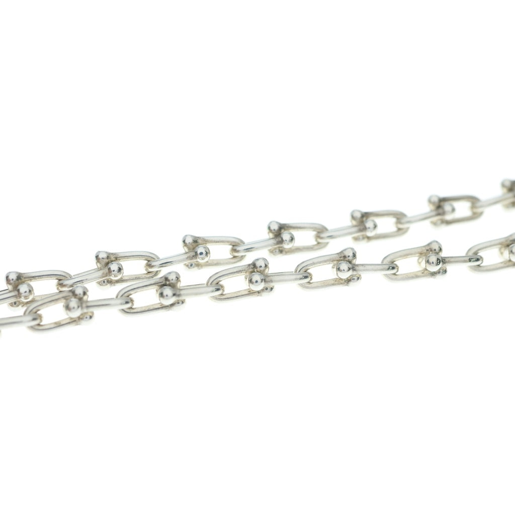 TIFFANY & Co.(ティファニー) ハードウェア スモールリンク ネックレス シルバー チェーン Ag925