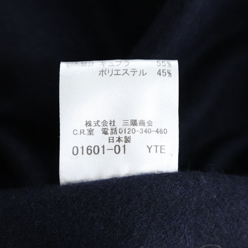 BLACK LABEL CRESTBRIDGE(ブラックレーベルクレストブリッジ) 裏地ノヴァチェック ライナー付き トレンチコート コットン ブラック D1A45-811-09