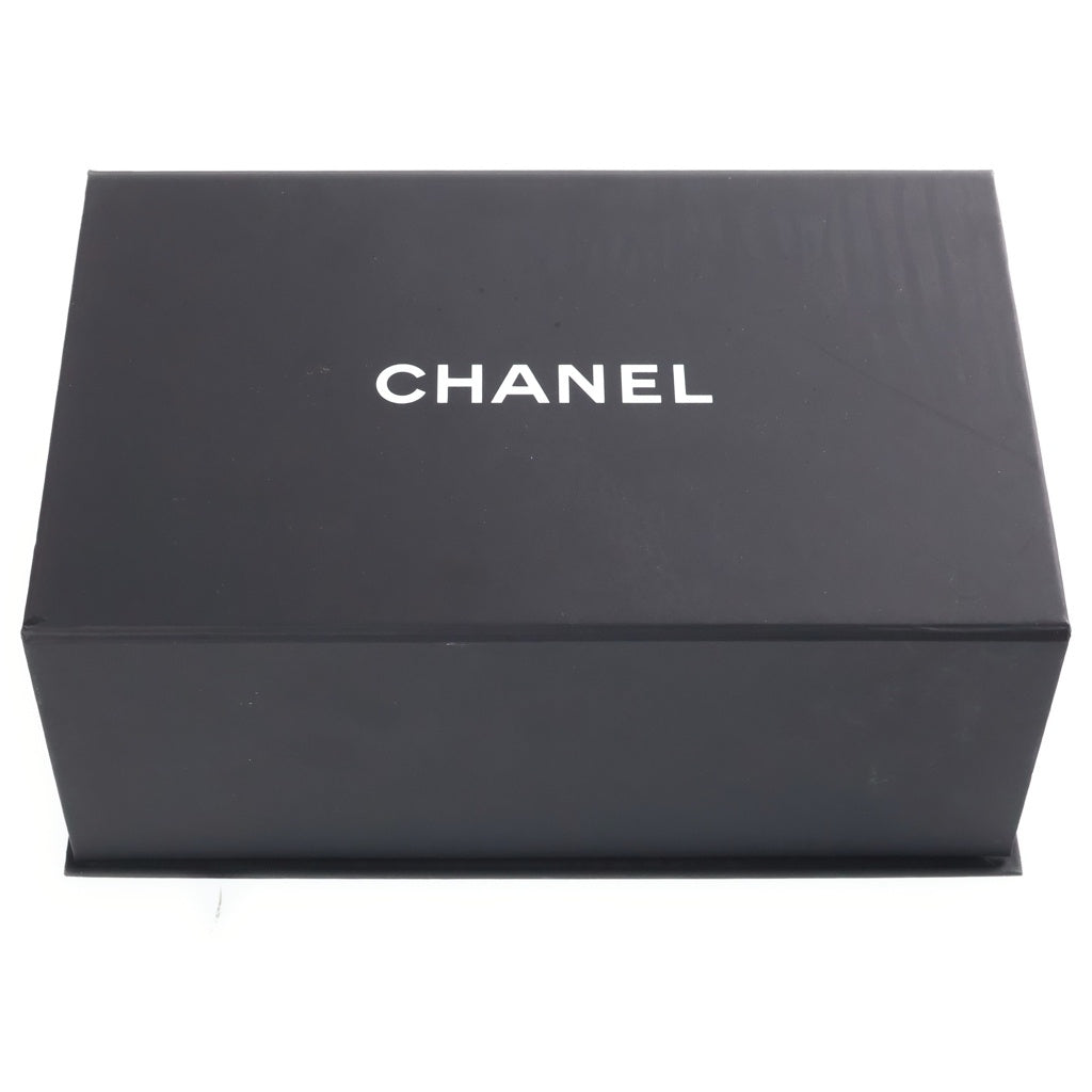 CHANEL(シャネル) マトラッセ SフラップSチェーンショルダーバッグ ホワイト×ブラック ラムスキン プレートシリアル AP4512 ゴールド金具