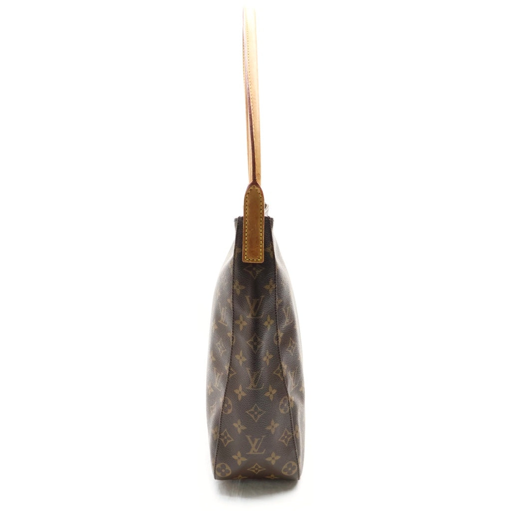 LOUIS VUITTON(ルイヴィトン) ルーピングGM ショルダーバッグ トートバッグ モノグラム PVCレザー ブラウン M51145