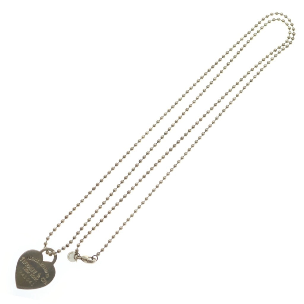 TIFFANY & Co.(ティファニー) リターントゥ ネックレス ペンダント ハートタグ SV925 シルバー 21.6g