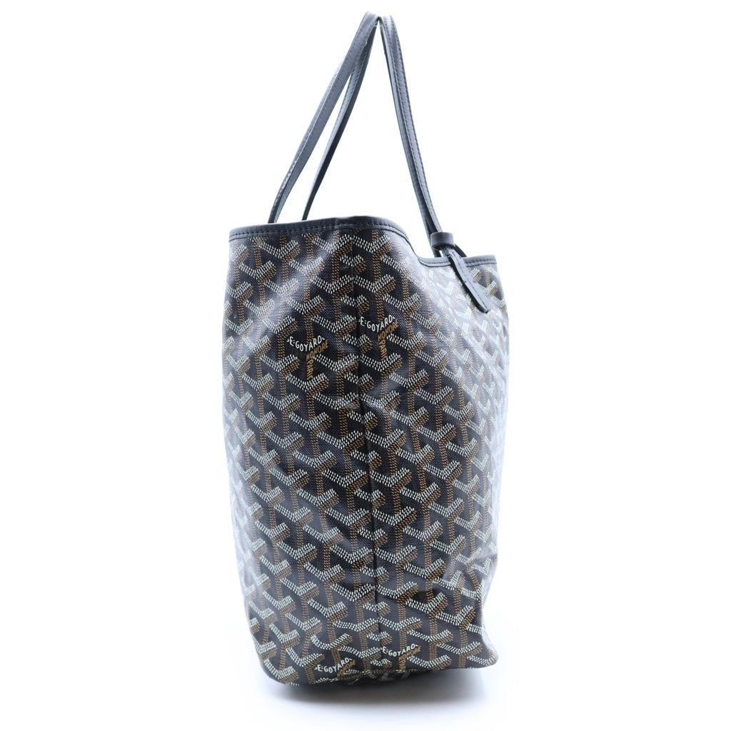 GOYARD(ゴヤール) サンルイPM トートバッグ ハンドバッグ ブラック レザー レディース