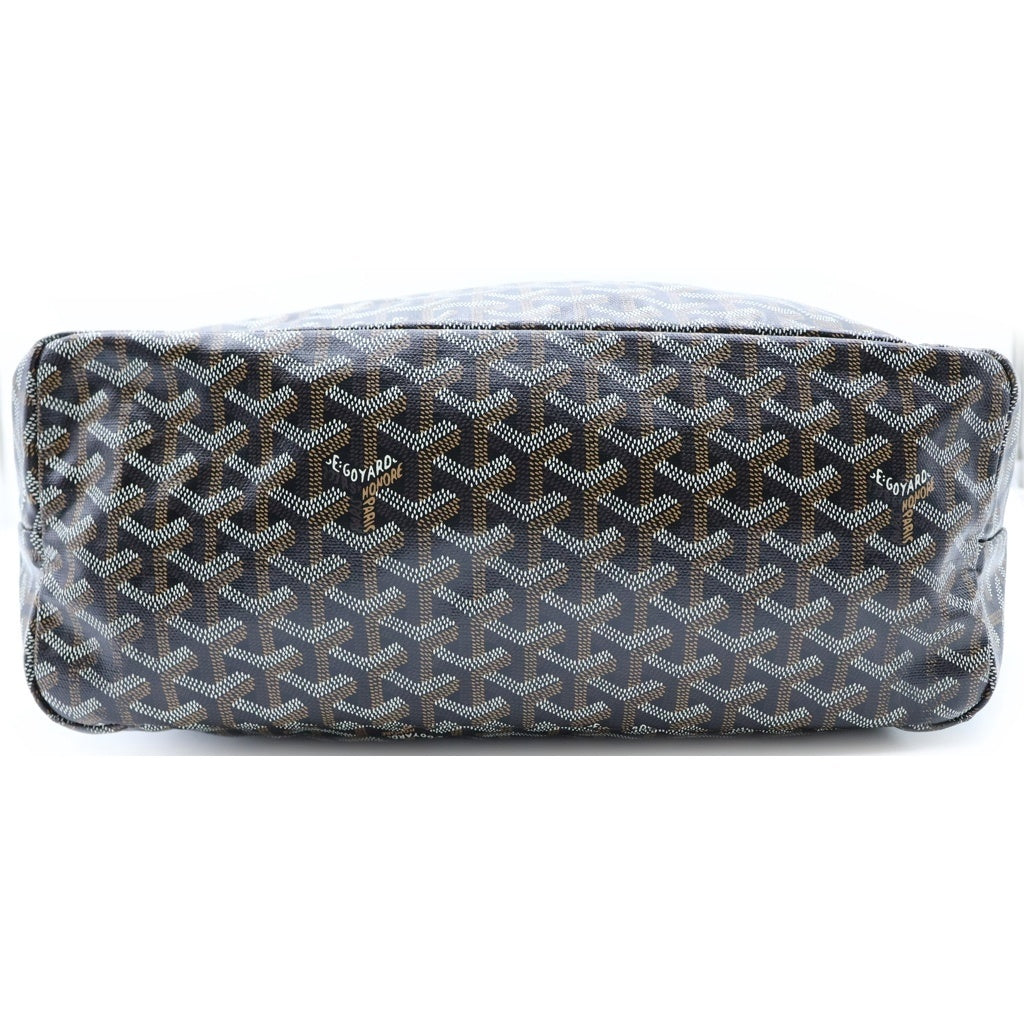 GOYARD(ゴヤール) サンルイPM トートバッグ ハンドバッグ ブラック レザー レディース