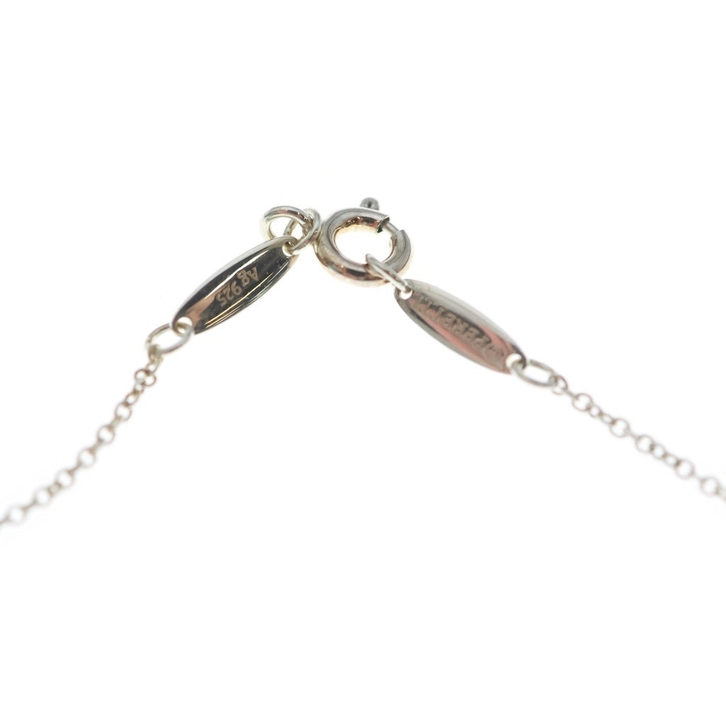TIFFANY & Co.(ティファニー) エルサ ペレッティ ダブル オープンハート ネックレス SV925 K18ピンクゴールド シルバー 2.6g