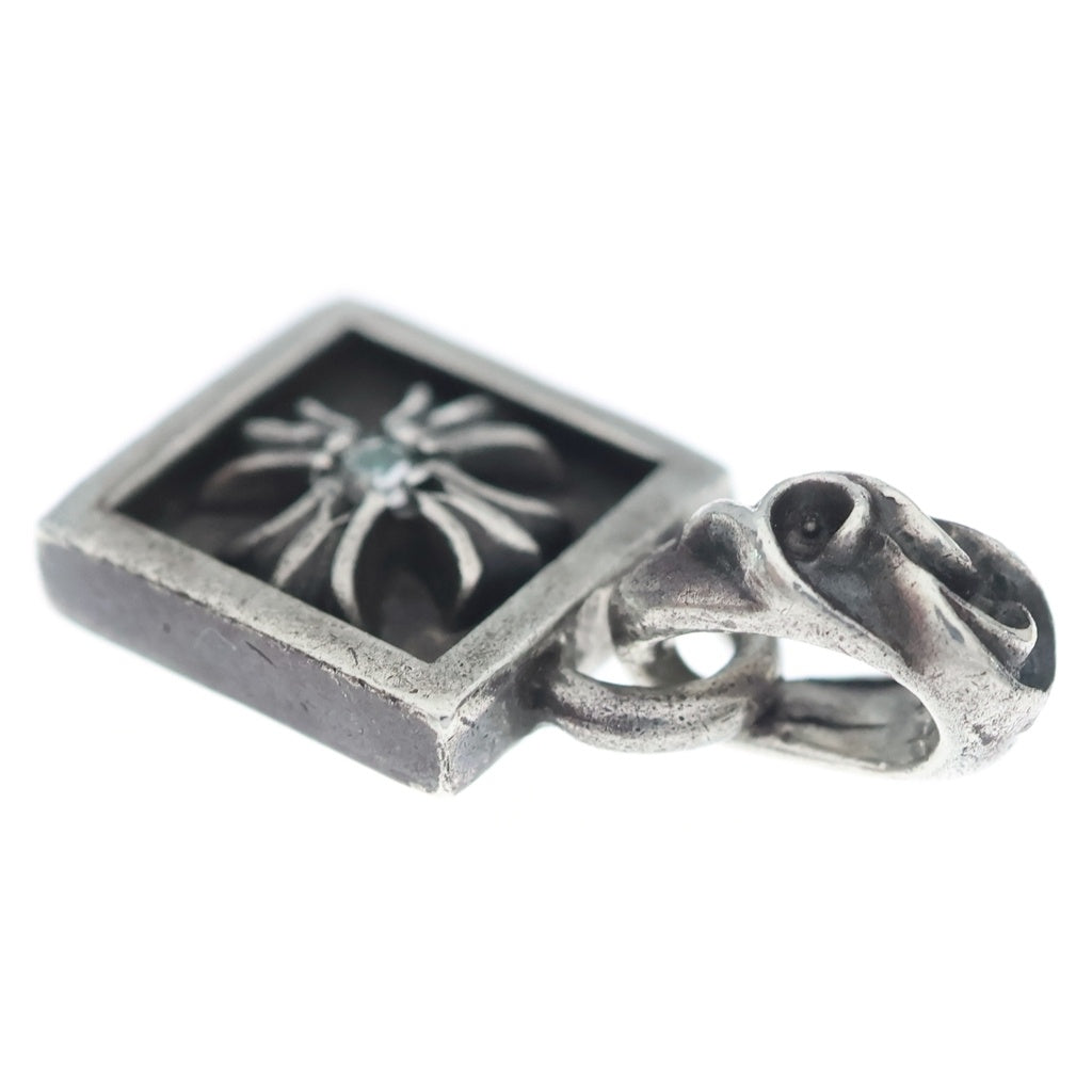 CHROME HEARTS(クロムハーツ) FRAMED CH PLUS フレームドCHプラス チャーム ネックレストップ SV925 シルバー 4.9g