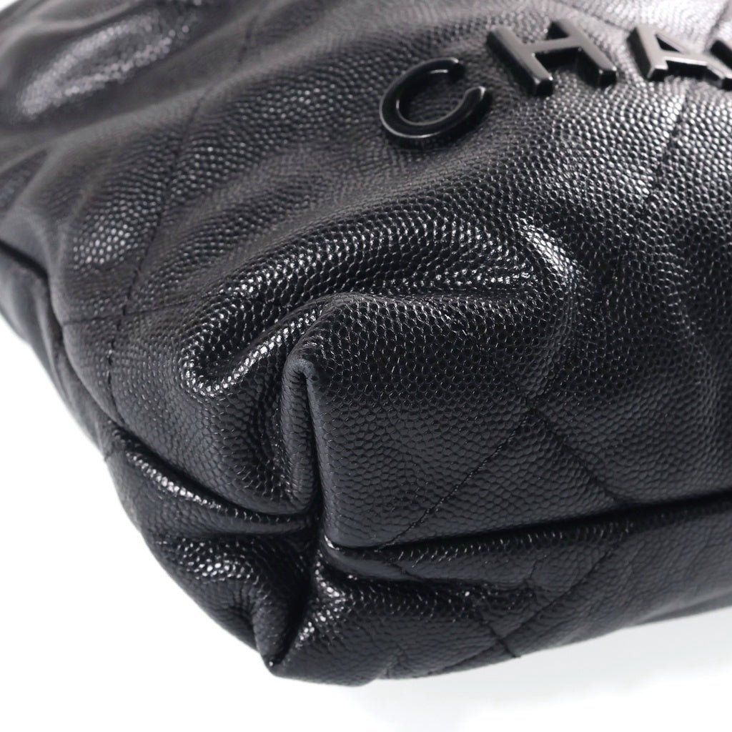 CHANEL(シャネル) シャネル22 ミニ チェーンショルダーバッグ ブラック