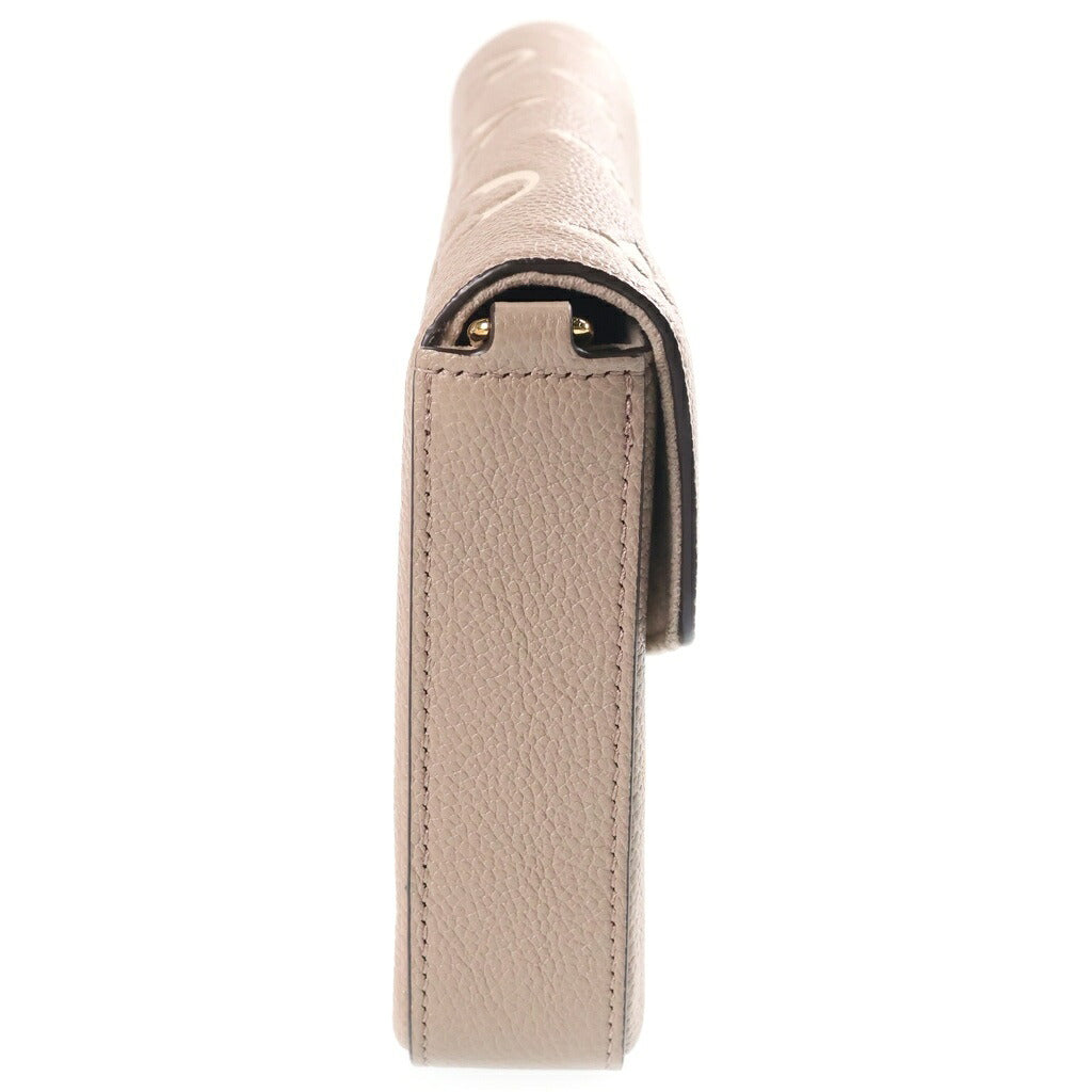 LOUIS VUITTON(ルイヴィトン) モノグラムアンプラント ポシェットフェリシー ショルダーバッグ ベージュ RFID M82610